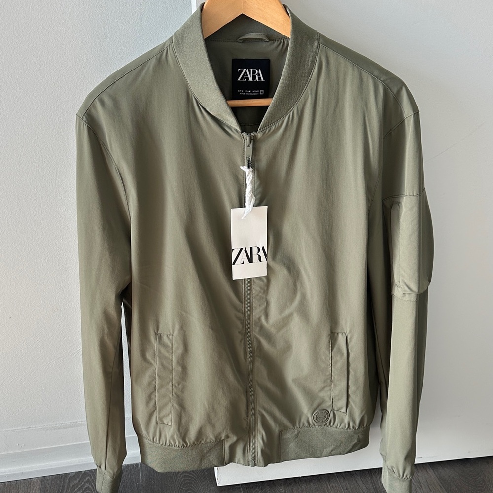 Zara Men's Bomber Jacket